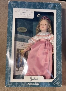 Girlhood Journeys Medieval Juliet doll & book, Ertl Collectibles NEW box - Picture 1 of 5