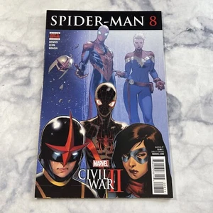 Spider-Man Civil War II Comic Heft #8 Marvel Comics 2016 - Bild 1 von 10