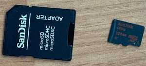 SanDisk 128GB Ultra microSDXC UHS-I/Class 10 Memory Card with Adapter - Picture 1 of 1