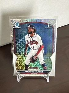 2023 Bowman Chrome Mega Box Mojo Ambioris Tavarez 1st Atlanta Braves #BCP-33 - Picture 1 of 2