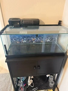 20 gallon fish tank and stand - Picture 1 of 3