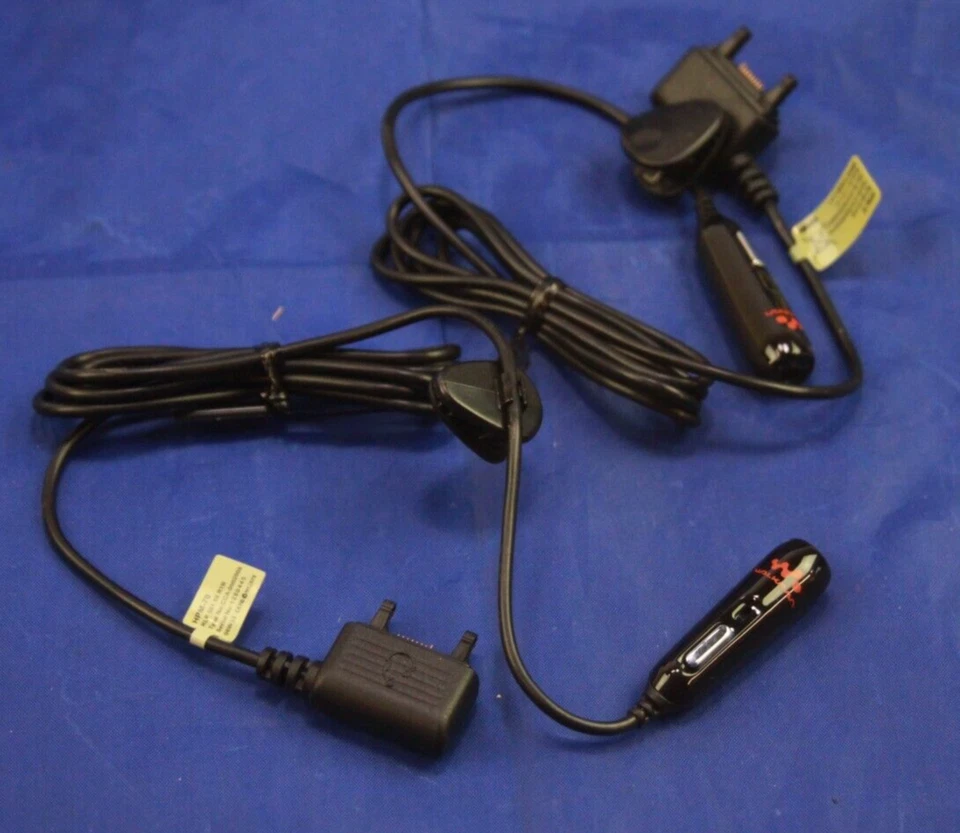 2X Sony Ericsson Stereo Earphone Headphone Connector Cable HPM-70 - Image 1 of 2