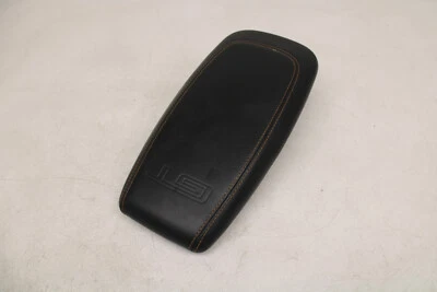 Center Console Armrest Assy Black/Orange Stitches FORD MUSTANG MACH-E OEM 21-24 - Image 1 of 4