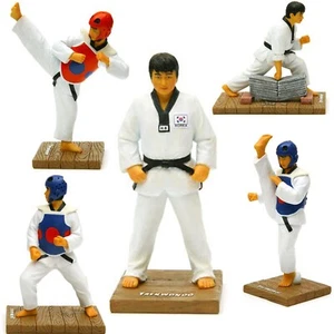 Taekwondo Handmade Figure Character Doll Home Studio Office Decoration  Marble - Picture 1 of 14