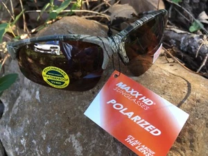 Maxx HDP Sunglasses Domain Roughrider #7 Leaf Camo Polarized TR90 brown lens - Bild 1 von 12