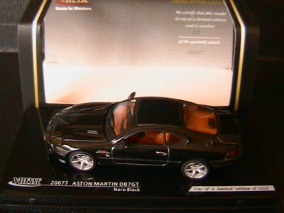 Aston Martin DB7 Gt Nero Schwarz 2003 Vitesse 20677 1/43 Schwarz Closed - Bild 1 von 4