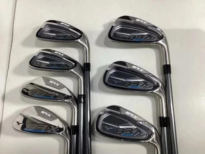 Mizuno Br-x Eisensatz 6-9,Pw,Gw,Sw 7tlg Flex SR BR-X Graphit - Bild 1 von 4