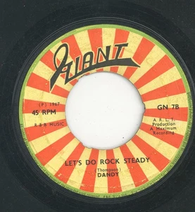" LETS DO THE ROCKSTEADY." dandy. GIANT 7in 1967. - Imagen 1 de 2
