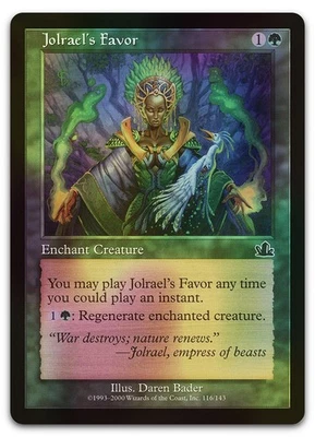 Jolrael's Favor #116 (Foil) (LP) Prophecy PCY Magic MTG - Image 1 of 2