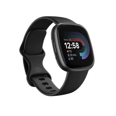 Fitbit Versa 4 smartwatch Grafite GPS (satellitare) - Immagine 1 di 2