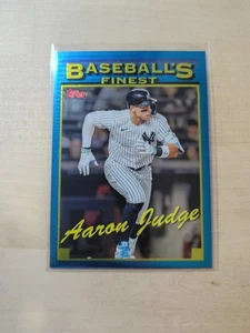 2024 Topps Finest Baseball Aaron Judge 93-10 What If..1993 Finest Prototypes - Picture 1 of 4