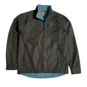 Cinch Softshell Jacket Mens Size XS Full Zip Western Coat Fleece Lined - Picture 1 of 10