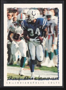 1995 Topps #79 Ray Buchanan Indianapolis Colts - Imagen 1 de 2