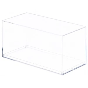 083C Clear Plastic Display Case for 132 Scale Cars, 8 W x 3.75 D x 3.5 H Mail... - Picture 1 of 3
