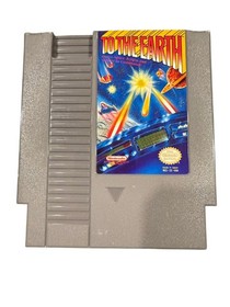 To The Earth NES Nintendo Video Game Outer Space Action