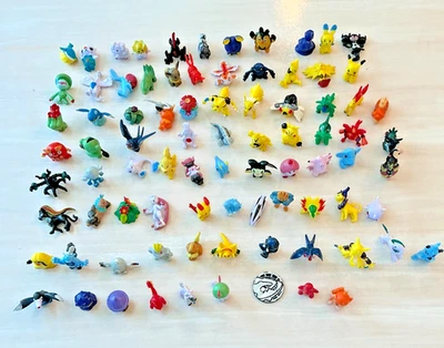 Lote de 85 Mini Pokémon RL y RLW 1" PVC Figuras Pikachu, Mewtwo, Eevee y Más 06 Foto 1 de 4