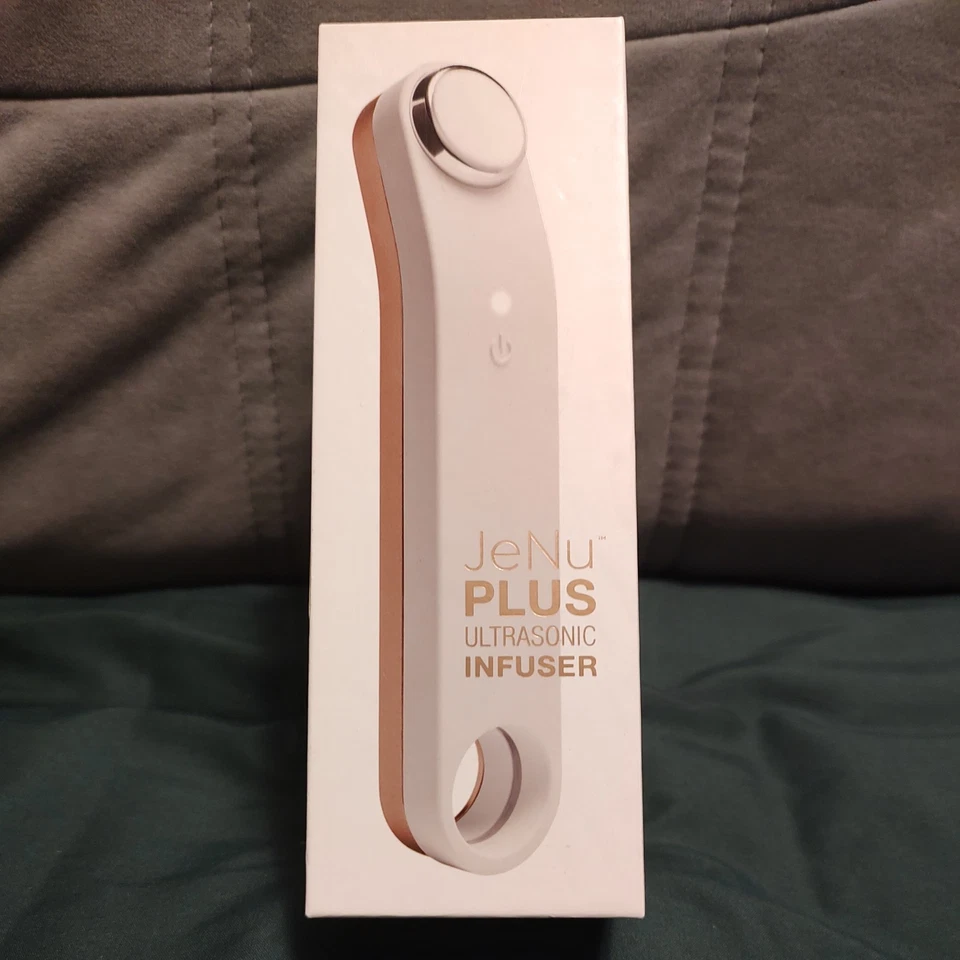 JeNu Plus Infusor Ultrasónico Anti Envejecimiento Masajeador Facial Eliminación de Arrugas NUEVO SELLADO Foto 1 de 4