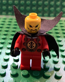 Lego Orient Expedition Emperor Chang Wu Minifigure from Dragon Fortress Set 7419