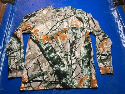 Outfitters Ridge Long Sleeve Camo Shirt Fusion 3D Real Tree Pocket Mens M - Image 1 of 4