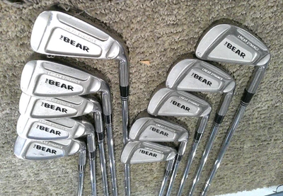 10 Pc Nicklaus The Bear N1 Irons Set  2-PW + Sand Wedge - Image 1 of 4