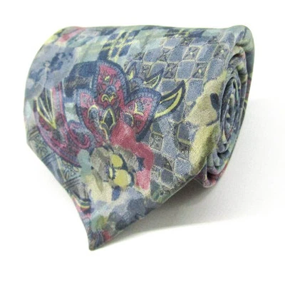 Corbata corbata KENZO Paris KNZ usada de lujo para hombre unisex TODA SEDA PRECIOSA #98 Foto 1 de 4