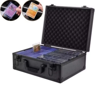 600+ for Toploader Hard Case 3''x4'' 35pt Sport Card Storage Box w/ Strap & Foam - Image 1 of 4