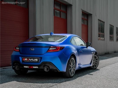 Remus Duplex Sportauspuff für Subaru BRZ je 127mm doppelwandig abgeschrägt - Bild 1 von 4