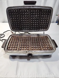 Gofrera GE General Electric de colección plancha años 50 cromada 179G40 probada funciona - Imagen 1 de 18