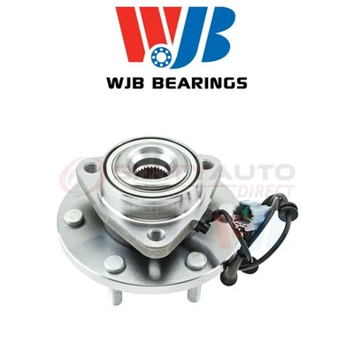 WJB Wheel Bearing & Hub Assembly for 2004-2007 Infiniti QX56 5.6L V8 - Axle om Foto 1 de 4