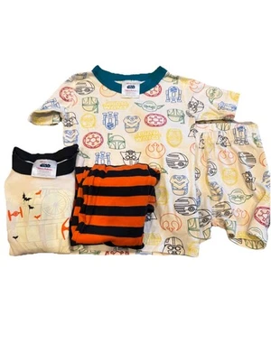 Star Wars Hannah Anderson Niño Pj Talla 4 Lote de 2 100% Algodón Foto 1 de 4