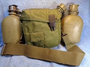 1982 1984 ZARN & 1992 US with Pouch Case Bag Military Plastic Canteen Lot - Bild 1 von 23