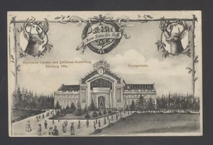 AK Nürnberg Bayerische Landes-und Jubiläums-Ausstellung 1906, Forstgebäude, Jagd - Picture 1 of 1
