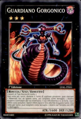 Yugioh LVAL-IT051 Guardiano Gorgonico (Common) - Bild 1 von 2
