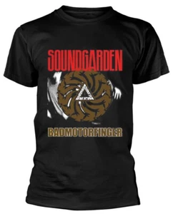 Soundgarden Badmotorfinger V.2 Black T-Shirt NEW OFFICIAL - Picture 1 of 1