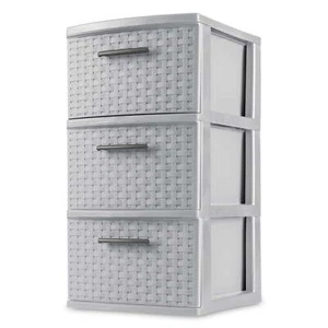 Stylish 3-layer grey storage cabinet,lightweight storage needs - Picture 1 of 6