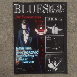 Blues Music Magazine B.B. King Albert Freddie Joe Bonamassa Popovic Dave Specter - Picture 1 of 4