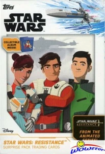 2019 Topps Star Wars: Resistance Factory Sealed HANGER Box- From Animated Series - Picture 1 of 1