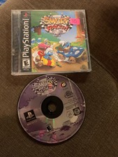 Playstation 1 PS1 Game Smurf Racer Complete In Box CIB