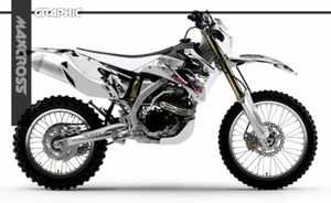 YAMAHA WR250F WR450F YZ250F YZ450F 2006 2007 2008 2009 MAXCROSS GRAPHICS KIT MT1 - Picture 1 of 9