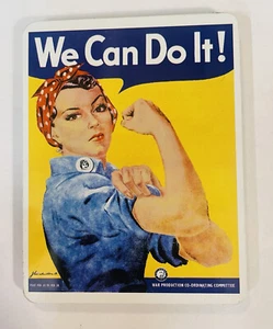 Rosie the Riveter "We Can Do It" 2.5" X 3.25" Fridge, Cubicle or Locker Magnet - Picture 1 of 6