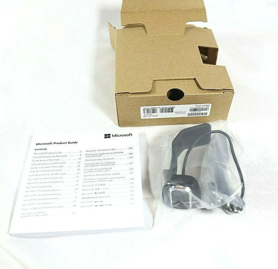 Microsoft LifeCam HD-3000 HD бизнес веб-камера 16:9 широкоэкранная модель 1492 T4H-00002 - Изображение 1 из 2