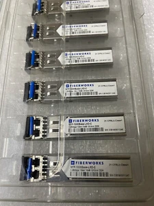 Fiberworks Cisco compatible LR 10KM SFP-1000Base-LXD-C (SFP-GE-L/GLC-LH-SMD) - Picture 1 of 2