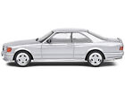 1990 Mercedes-Benz 560 SEC AMG WideBody Silver Metallic 1/43 Diecast Model Ca...