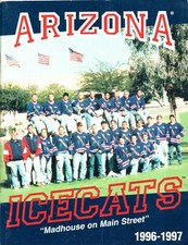 1996-97 ARIZONA ICECATS UofA ACHA American Collegiate Hockey Association PROGRAM