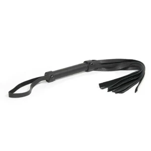 Fantasia Flogger sculacciata cristallo bottone flogger bondage festa pelle fustigatore BDSM - Foto 1 di 6