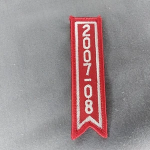 2007/08 Rosso Bianco 3,5" Ferro su patch - Foto 1 di 2