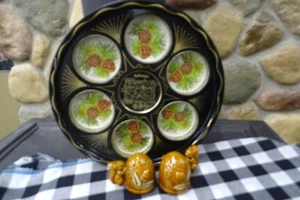 Vintage Colorado Souvenir Set; Tray and Salt & Pepper - Picture 1 of 13