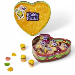 Krabby Patties OSTERN PLÜSCH SpongeBob Herz Box mit Gummis - Bild 1 von 9