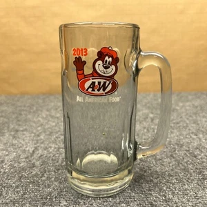 Tazza in vetro birra 2013 A&W All American Food Bear radice pesante - Foto 1 di 7