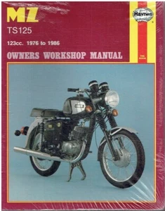 MZ TS125 ALPINE & TS125 LUXUS (1976-86) MANUAL DE TALLER DEL PROPIETARIO *NUEVO* - Imagen 1 de 1